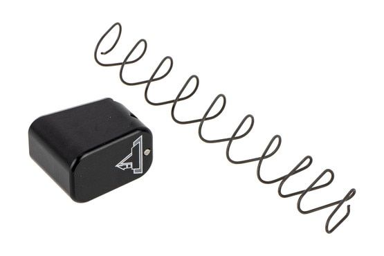 The Taran Tactical Firepower Glock Magazine Base Plate adds 4 rounds and is anodized black